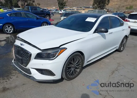 2019 Genesis G80 3.3T Sport from USA, damaged, VIN KMTFN4JB4KU306344